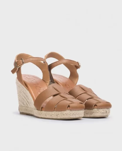 Wonders Alpargatas Bora Bora Marron Camel Flash Sale