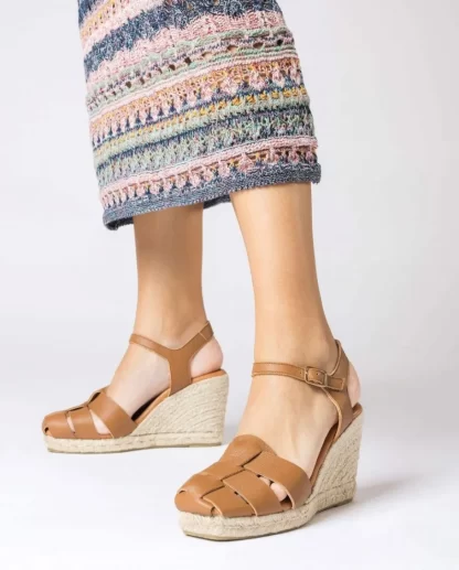 Wonders Alpargatas Bora Bora Marron Camel Flash Sale