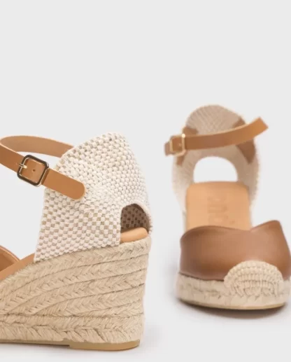 Wonders Alpargatas Lis Marron Camel Outlet