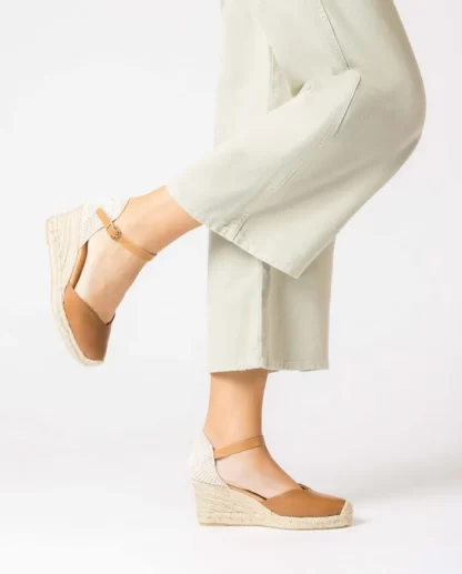 Wonders Alpargatas Lis Marron Camel Outlet