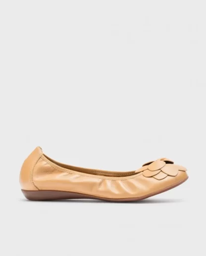 Wonders Bailarina Praga Marron Sand Flash Sale