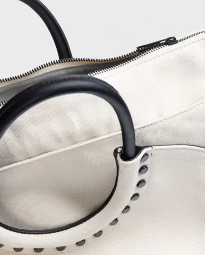 Wonders Bolso Baggy Blanco Crudo/Negr Flash Sale