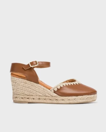 Wonders Cuñas Malibu Marron Tan/Natura Fashion