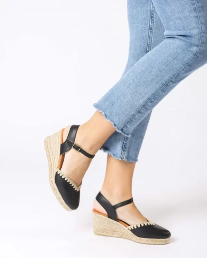 Wonders Cuñas Malibu Negro Negro/Natu Online