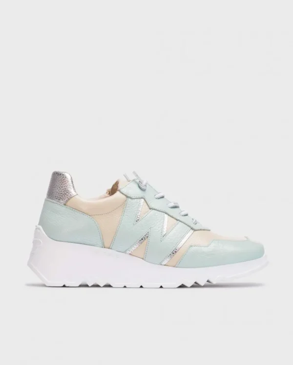 Wonders Deportivas Kyoto Bicolor Aqua/Cream Discount