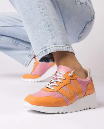 Wonders Deportivas Kyoto Bicolor Apricot/Bl Flash Sale