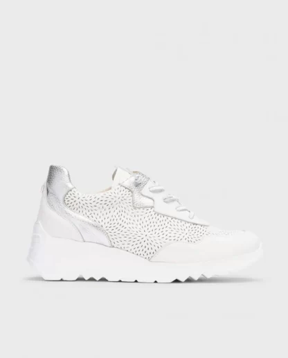 Wonders Deportivas Pamplona Blanco Off/Plata Clearance