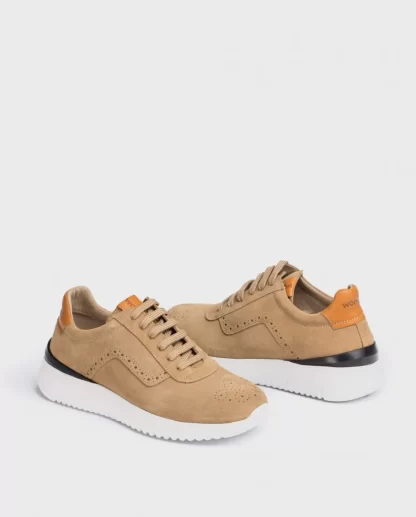 Wonders Deportivas Piel Picado Sand Shop