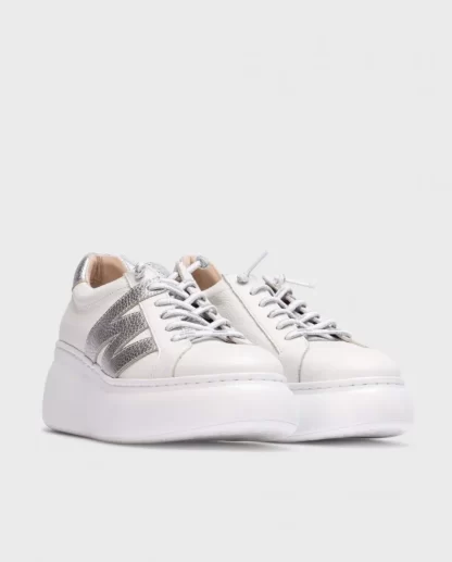 Wonders Deportivas Zurich Blanco Off/Pla/Pl Shop