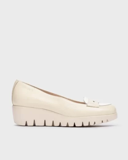 Wonders Mocasin Beige Cream/Off Clearance