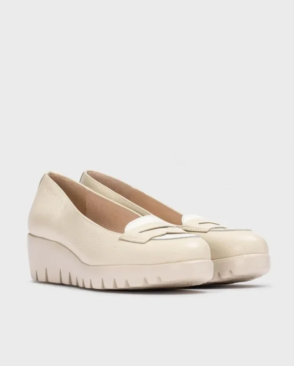 Wonders Mocasin Beige Cream/Off Clearance