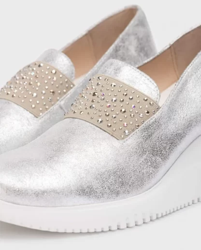 Wonders Mocasin Bone Plata Best Sale