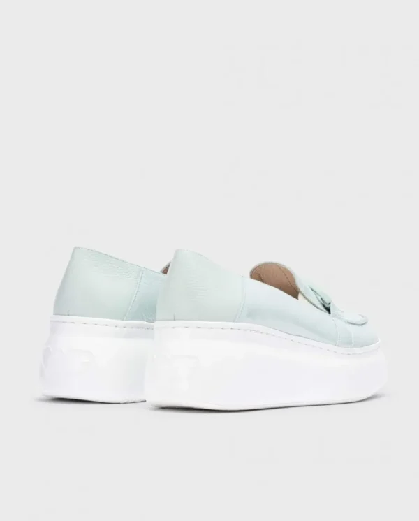 Wonders Mocasin Viena Azul Aqua Flash Sale