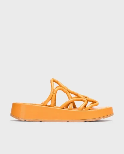 Wonders Sandalia Cuna Eladia Naranja Coral Outlet