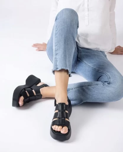 Wonders Sandalia Nora Negro Discount