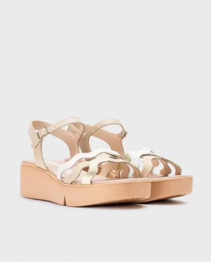 Wonders Sandalias Andy Multicolor Plt/Nat/Of Clearance