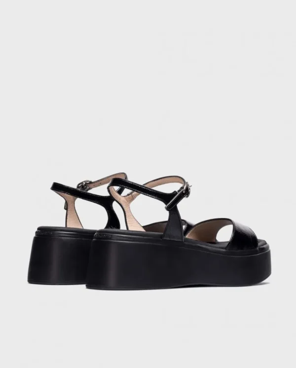 Wonders Sandalias Con Plataforma Aurora Negro Outlet