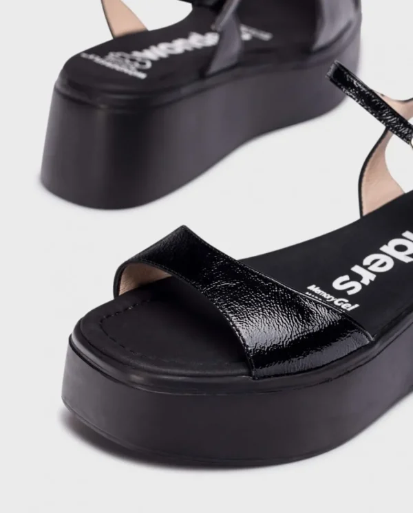 Wonders Sandalias Con Plataforma Aurora Negro Outlet