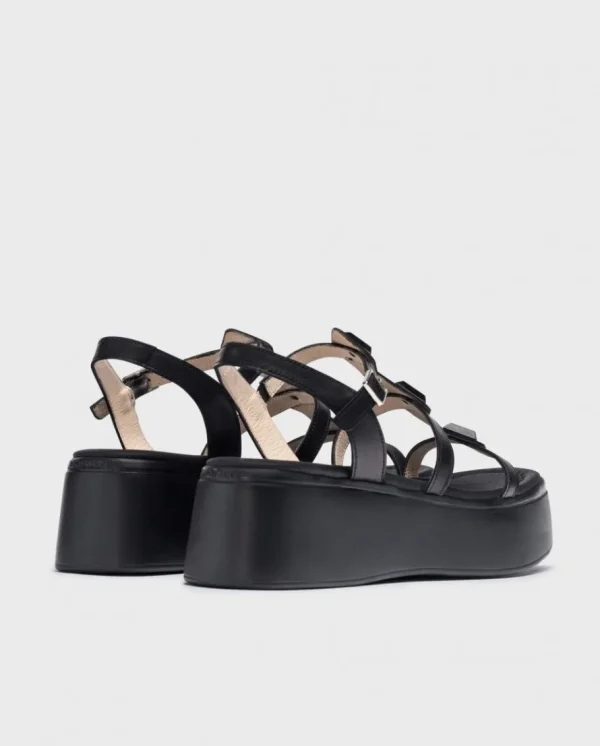 Wonders Sandalias Con Plataforma Carolina Negro Fashion