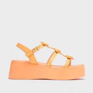 Wonders Sandalias Con Plataforma Carolina Naranja Apricot Best Sale