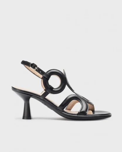 Wonders Sandalias De Tacon Iris Negro Cheap