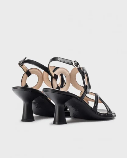 Wonders Sandalias De Tacon Iris Negro Cheap