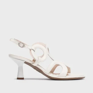 Wonders Sandalias De Tacon Iris Blanco Off Discount