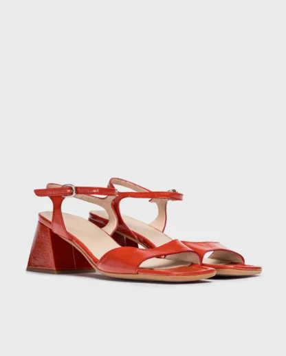 Wonders Sandalias De Tacon Isabel Rojo Cheap