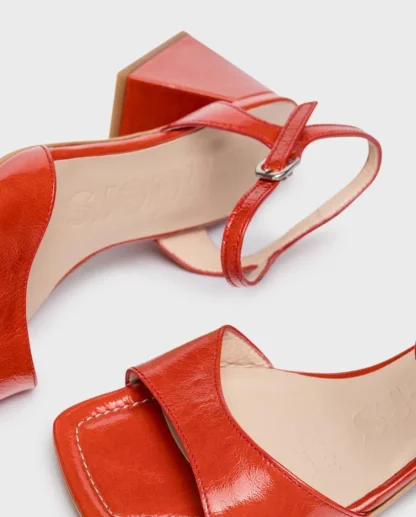 Wonders Sandalias De Tacon Isabel Rojo Cheap