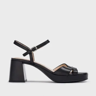 Wonders Sandalias De Tacon Lola Negro Cheap