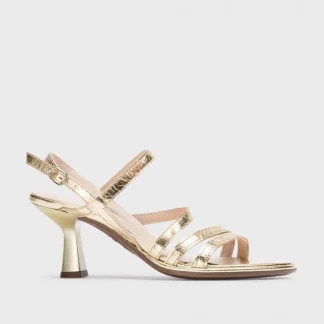 Wonders Sandalias De Tacon Nora Oro Discount