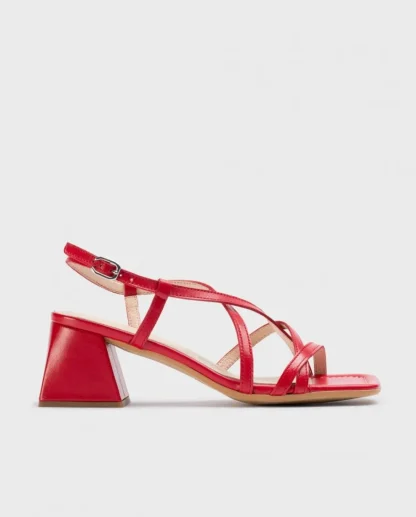 Wonders Sandalias De Tacon Sofia Rojo Online