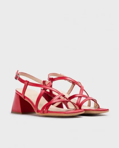 Wonders Sandalias De Tacon Sofia Rojo Online