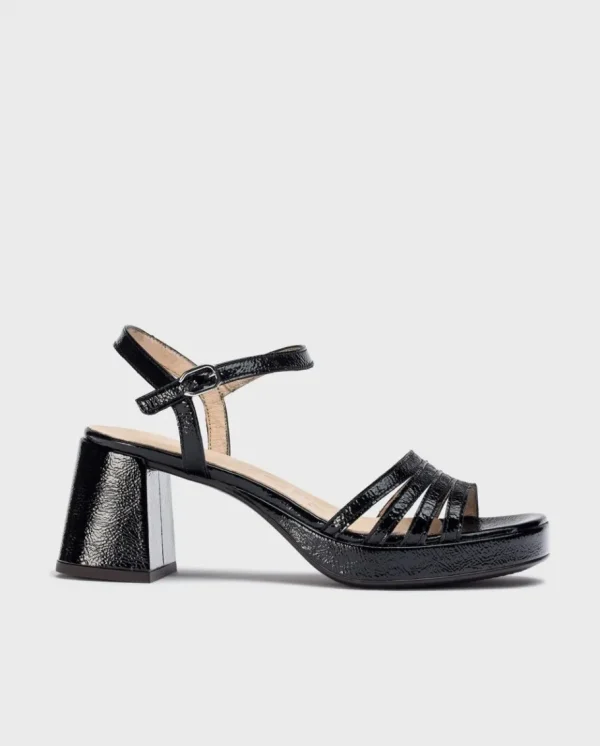 Wonders Sandalias De Tacon Zaida Negro Flash Sale