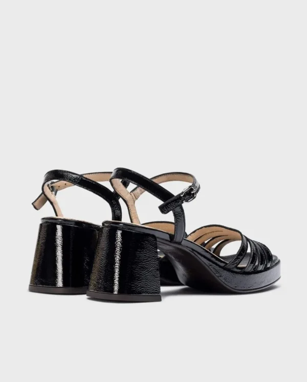 Wonders Sandalias De Tacon Zaida Negro Flash Sale