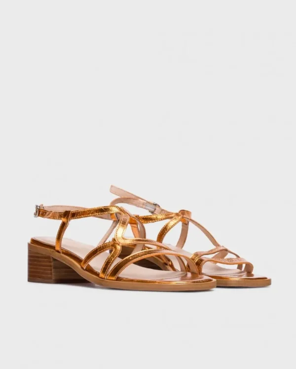 Wonders Sandalias Lily Naranja Apricot Shop