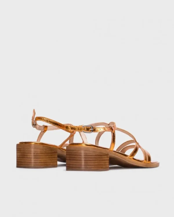 Wonders Sandalias Lily Naranja Apricot Shop