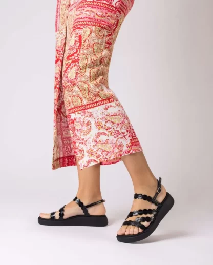Wonders Sandalias Motril Negro Flash Sale