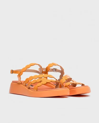 Wonders Sandalias Motril Naranja Apricot Discount