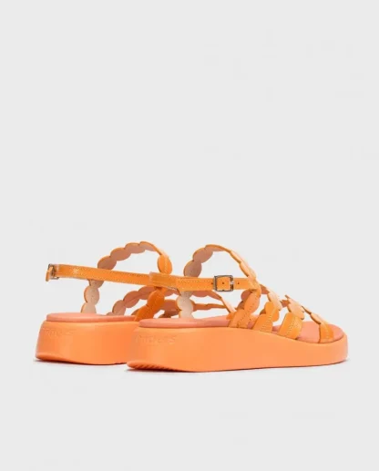 Wonders Sandalias Motril Naranja Apricot Discount