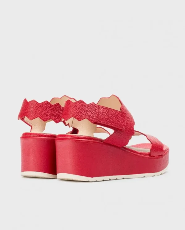 Wonders Sandalias Purpura Rojo Sale