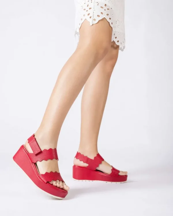 Wonders Sandalias Purpura Rojo Sale