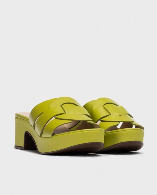 Wonders Sandalias Santander Verde Apple Flash Sale