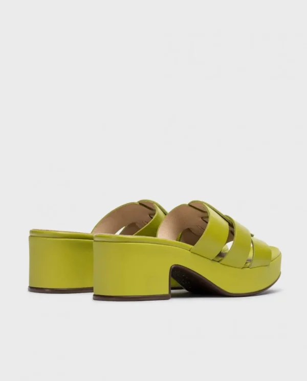 Wonders Sandalias Santander Verde Apple Flash Sale