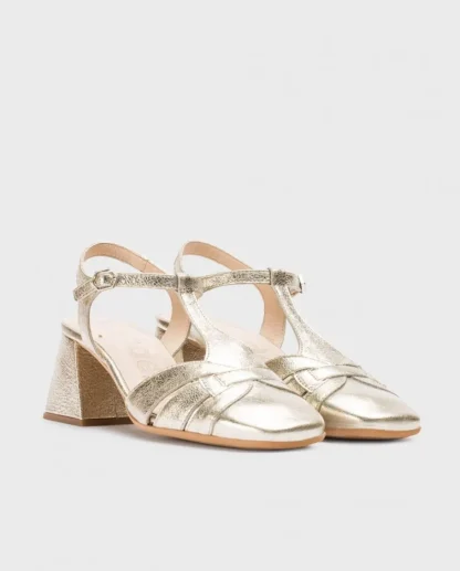 Wonders Sandalias Tacon Milena Platino Online