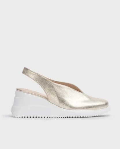 Wonders Zapato Cuna Walter Dorado Platino New