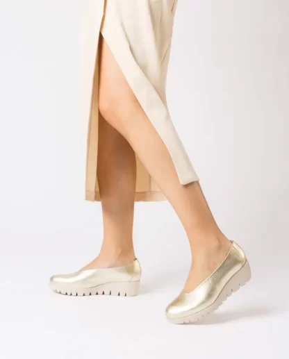 Wonders Zapato Fly Platino Hot